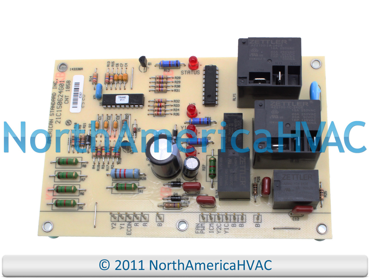 OEM Trane American Standard Control Board Replaces CNT01858 